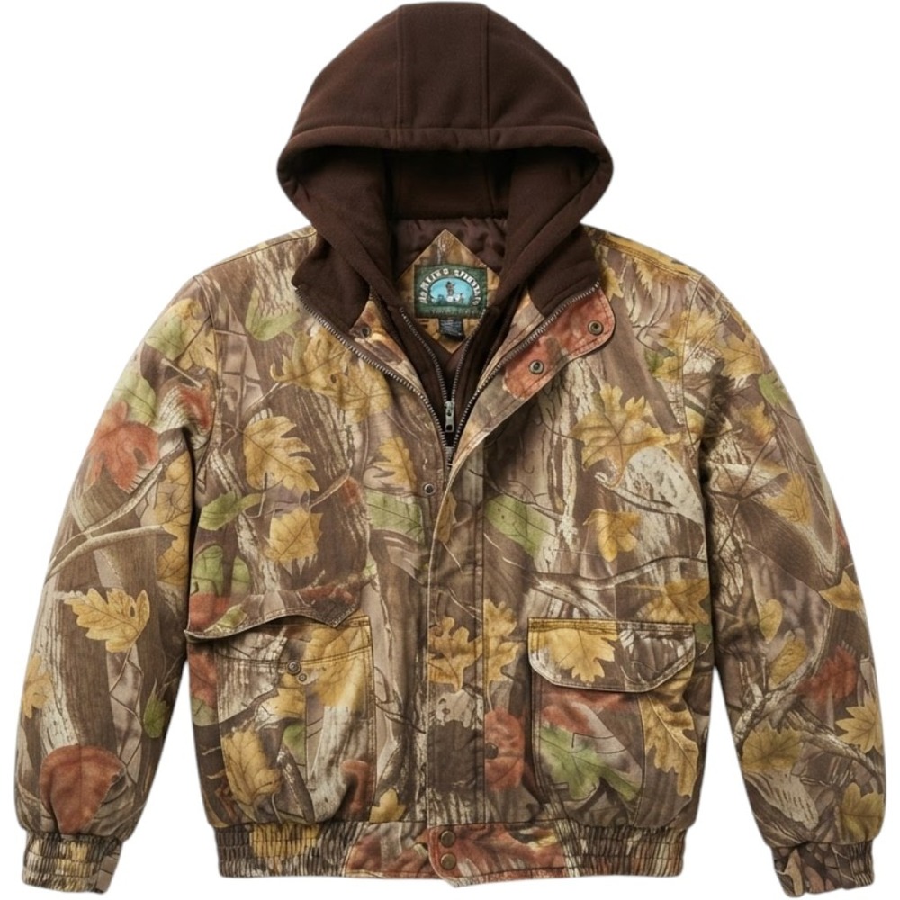 Chaqueta Camuflaje Hojas MasterSportsman ConCapucha Polar Talla [Insertar Talla]